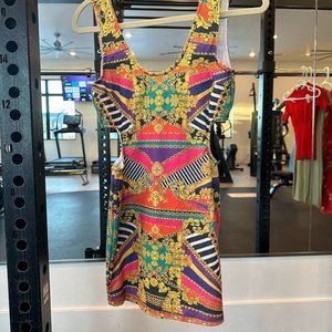 Love Culture Bodycon Cut Out Dress